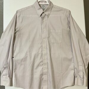 Brooks Brothers Light Gray Dress Shirt